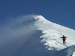 Snow plume